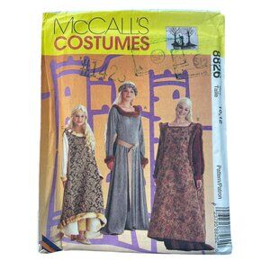 90s McCalls 8826 Sewing Pattern Sizes 10-12 Girls Medieval Costume Retro UNCUT